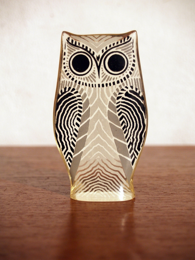 Abraham Palatnik lucite animals elephant swordfish owl - 050design