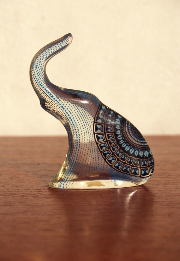 Abraham Palatnik lucite animals elephant swordfish owl - 050design